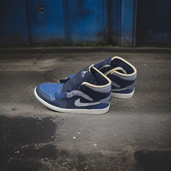 Blue and Black Nike Jordan Crafts size 8 - Picture 2 of 5